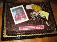 Kayla's 16th Birthday cake